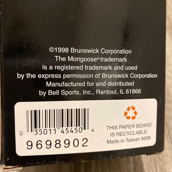 NEW Mongoose Bmx Pad Set Old school Bmx - Picture 3 of 3